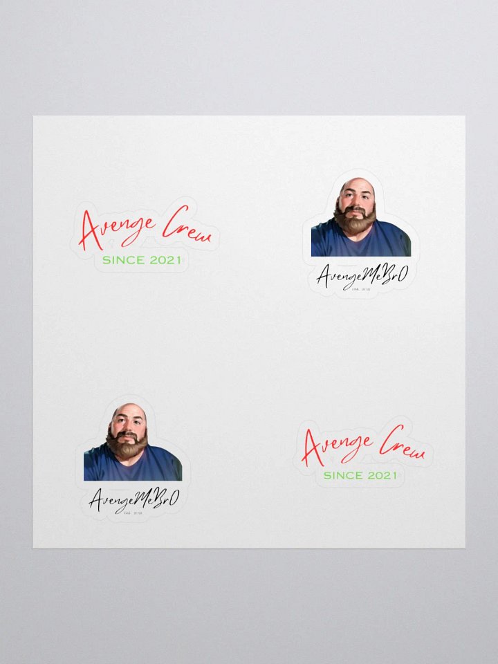 Avenge Crew sticker sheet product image (1)