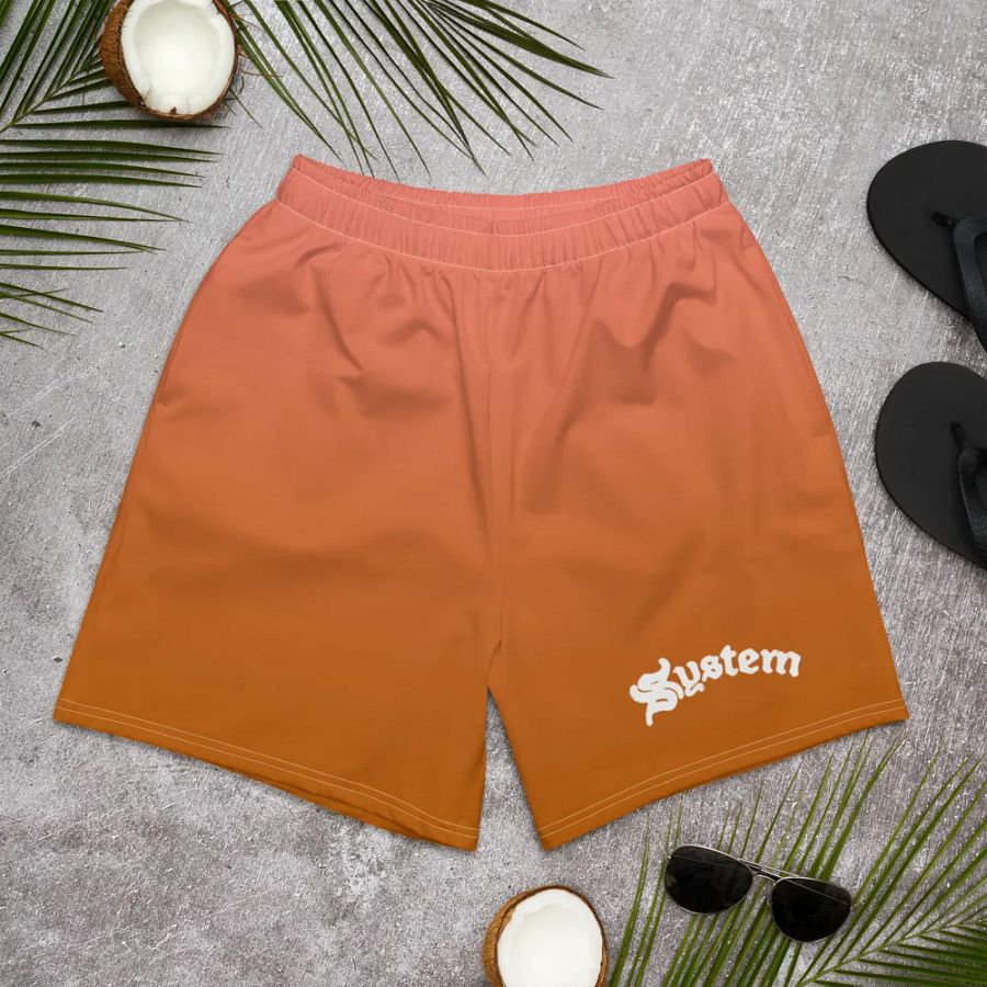 System Shorts Orange product image (10)