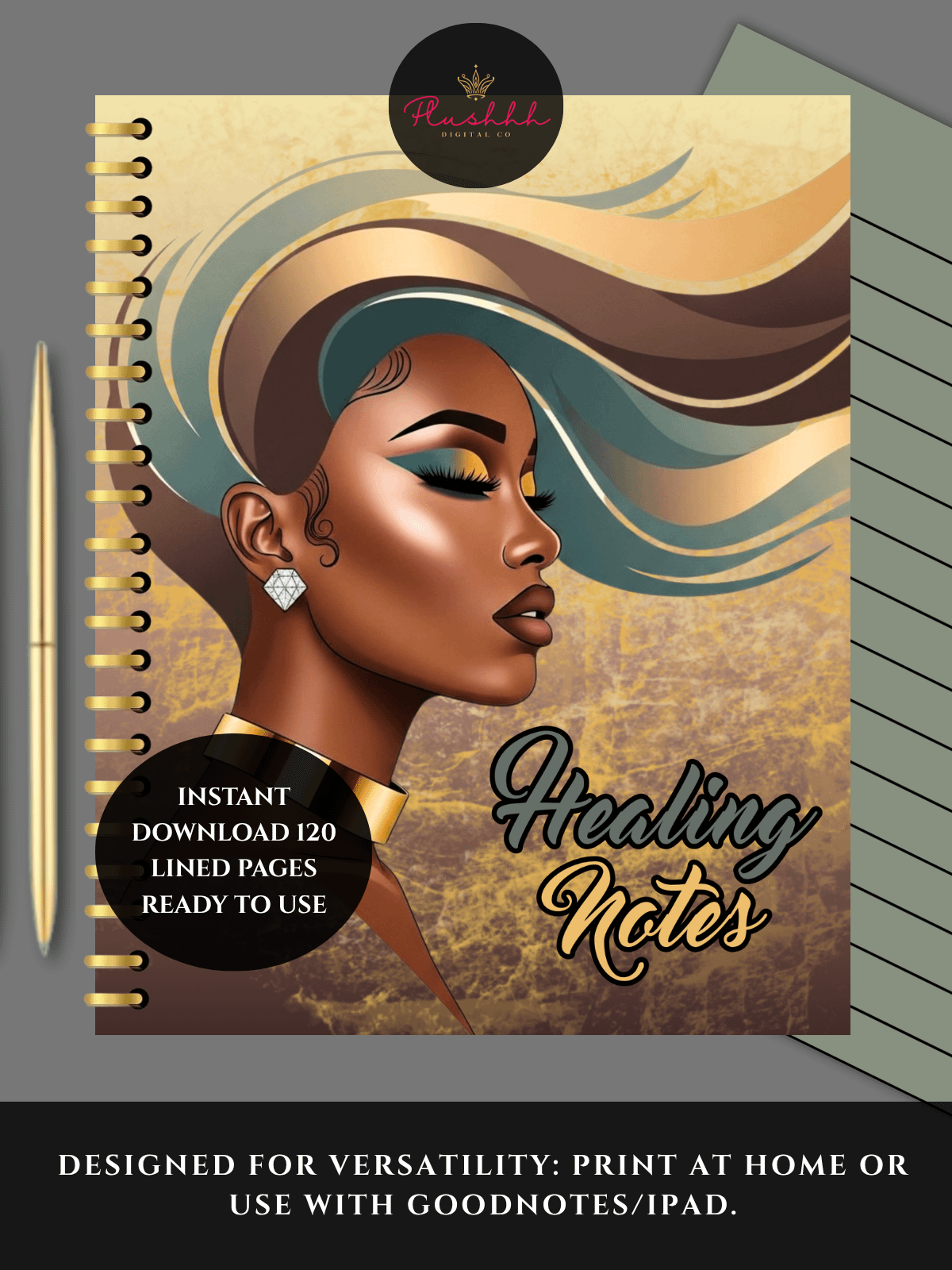 HEALING NOTES - Digital Notebook product image (2)