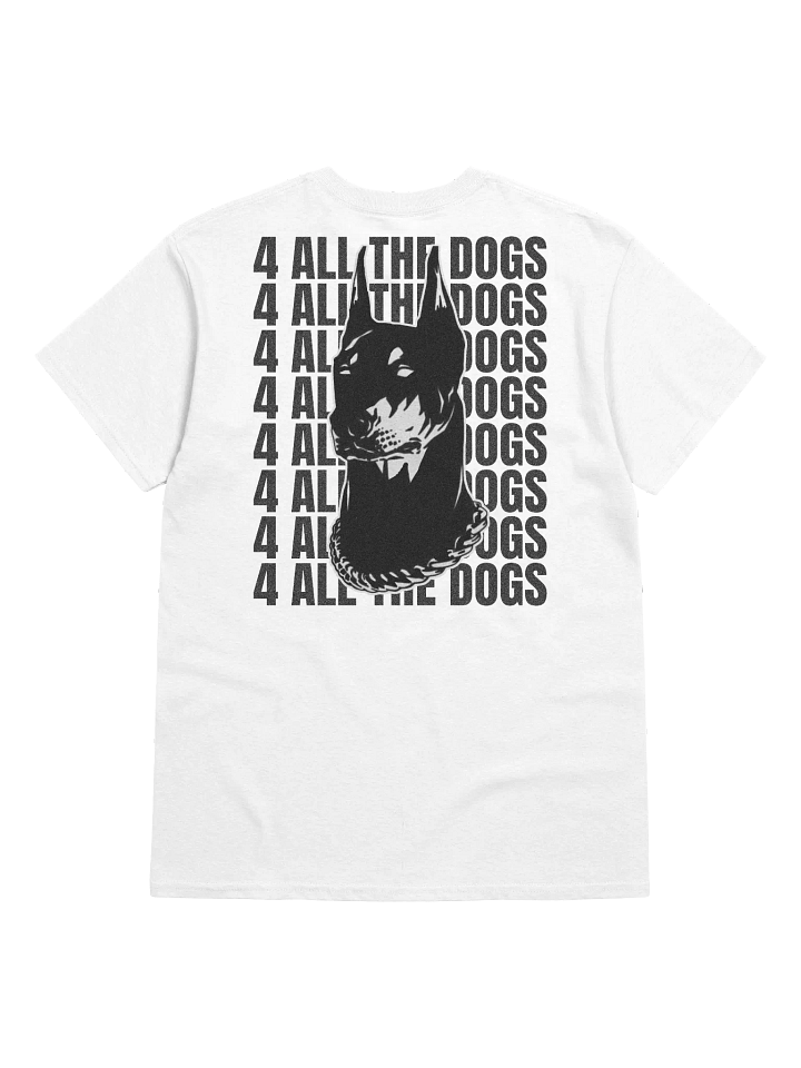 FOR ALL THE DOGS T-SHIRT WHITE product image (1)