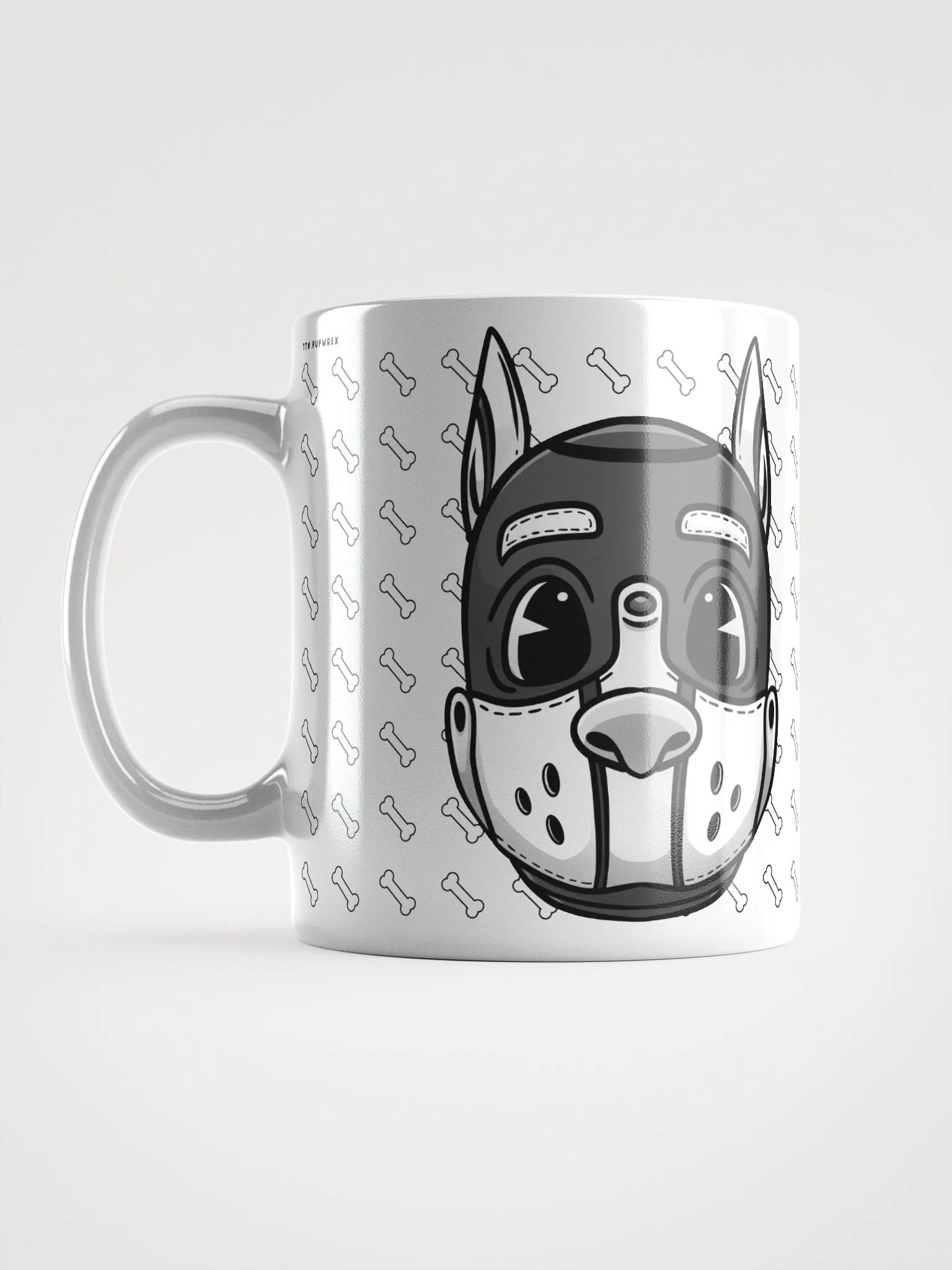 Rubberhose Pup - White Glossy Mug product image (6)