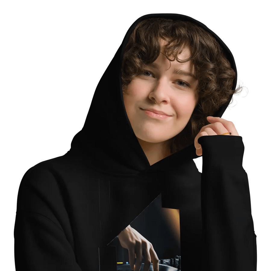 Vinyl Groove Oversized Hoodie product image (9)