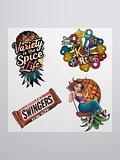 Swingers Lifestyle Variety Kiss Cut Vinyl Stickers product image (1)