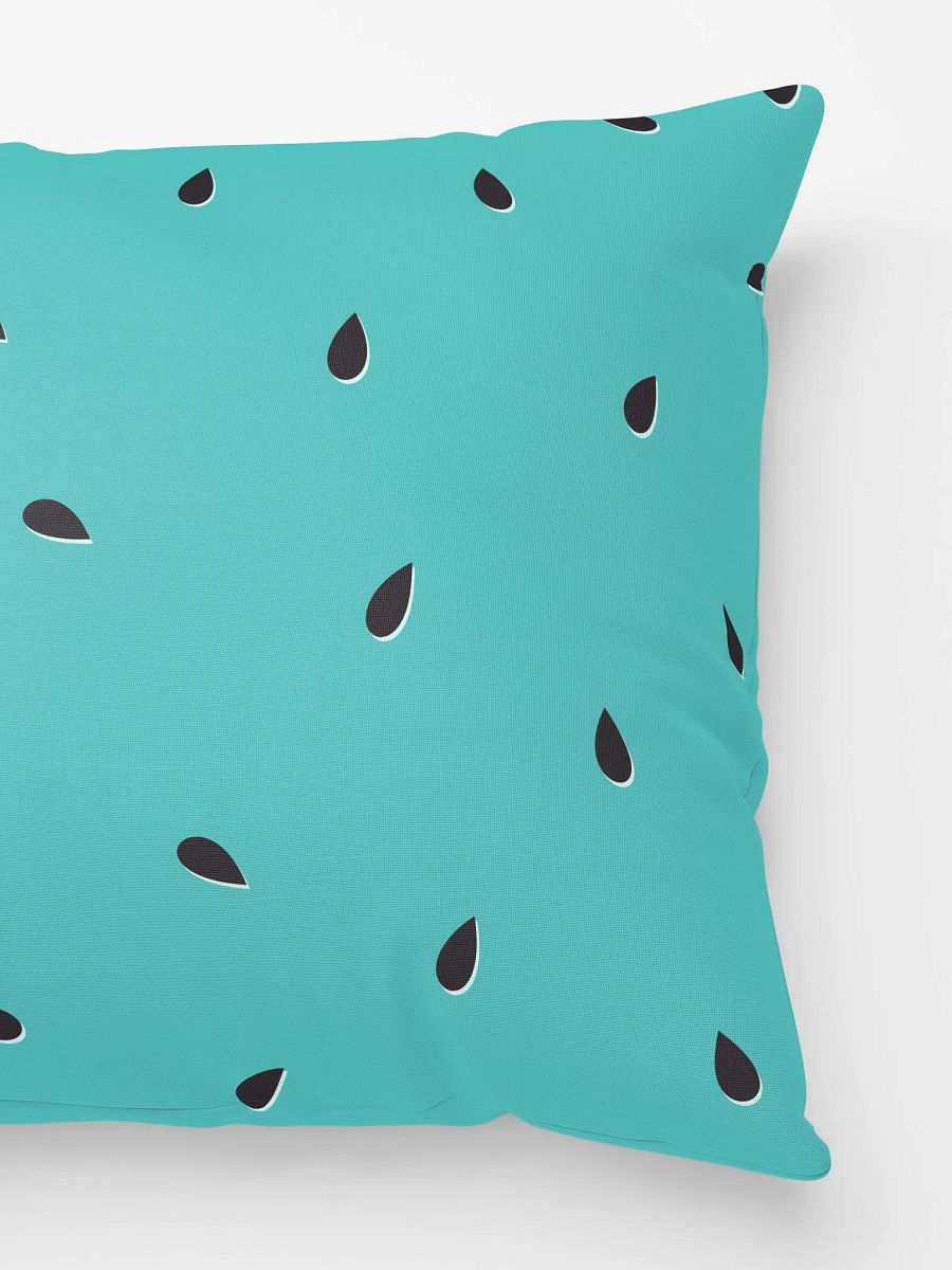 Vibrant Teal Love Pillow product image (4)