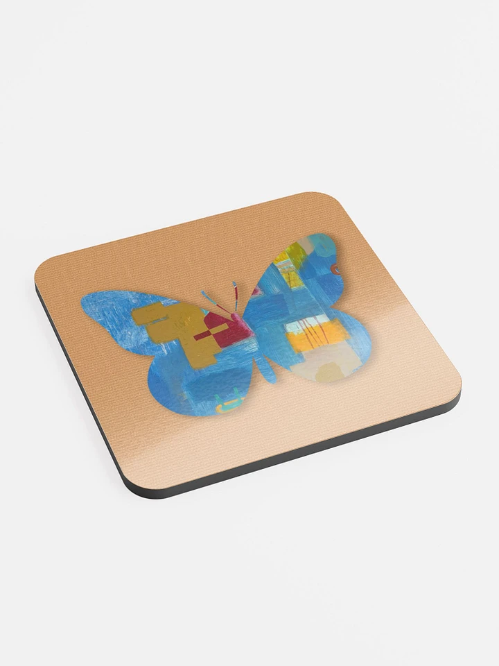 Abstract Butterfly Beverage Coaster product image (2)