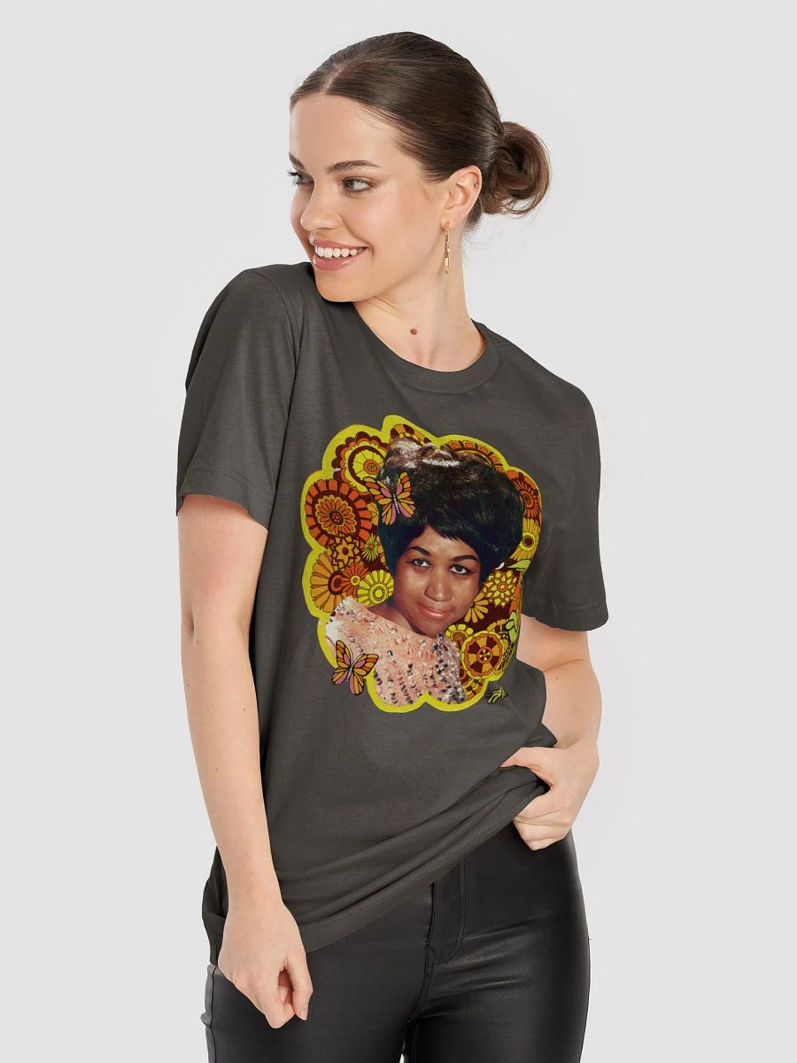 Faded Mirage Psychedelic Aretha Franklin T-Shirt product image (5)