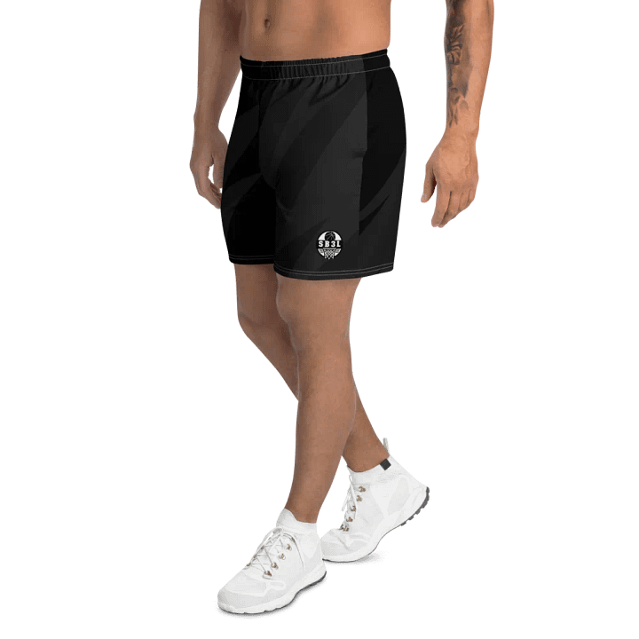 SB3L Black Wavy Shorts product image (1)
