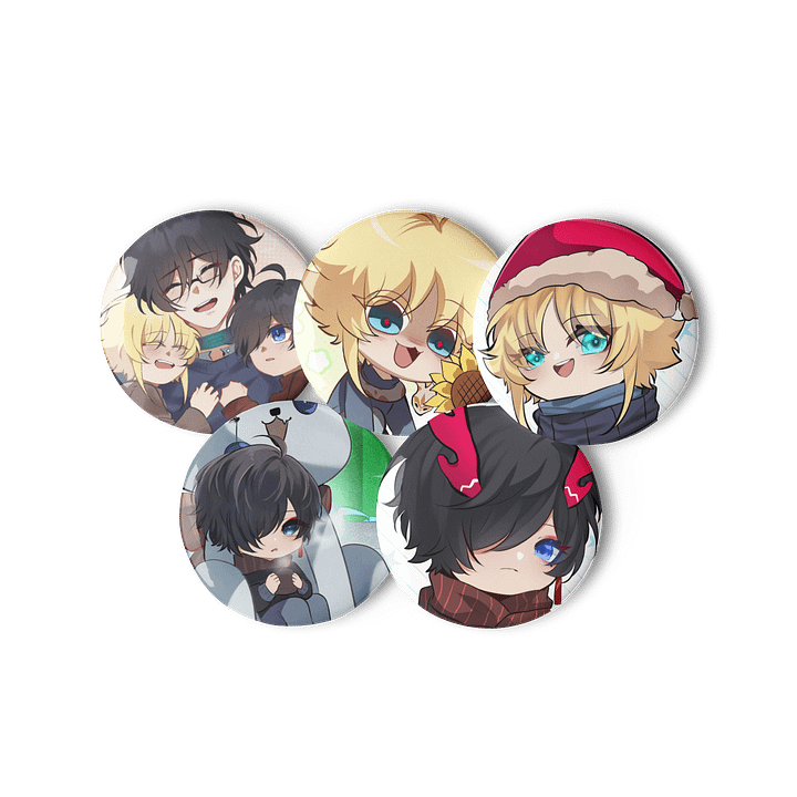 Rebirth Set of Pin Buttons product image (3)