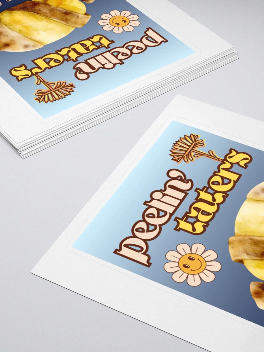 PEELIN' TATERS kiss-cut sticker product image (10)