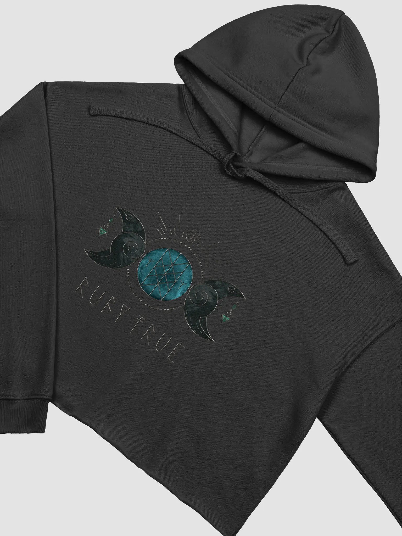 Ruby True Rune Crop Hoodie product image (13)