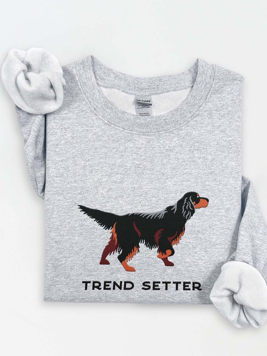 Trend Setter Sweatshirt (Embroidered) of a Gordon Setter product image (1)
