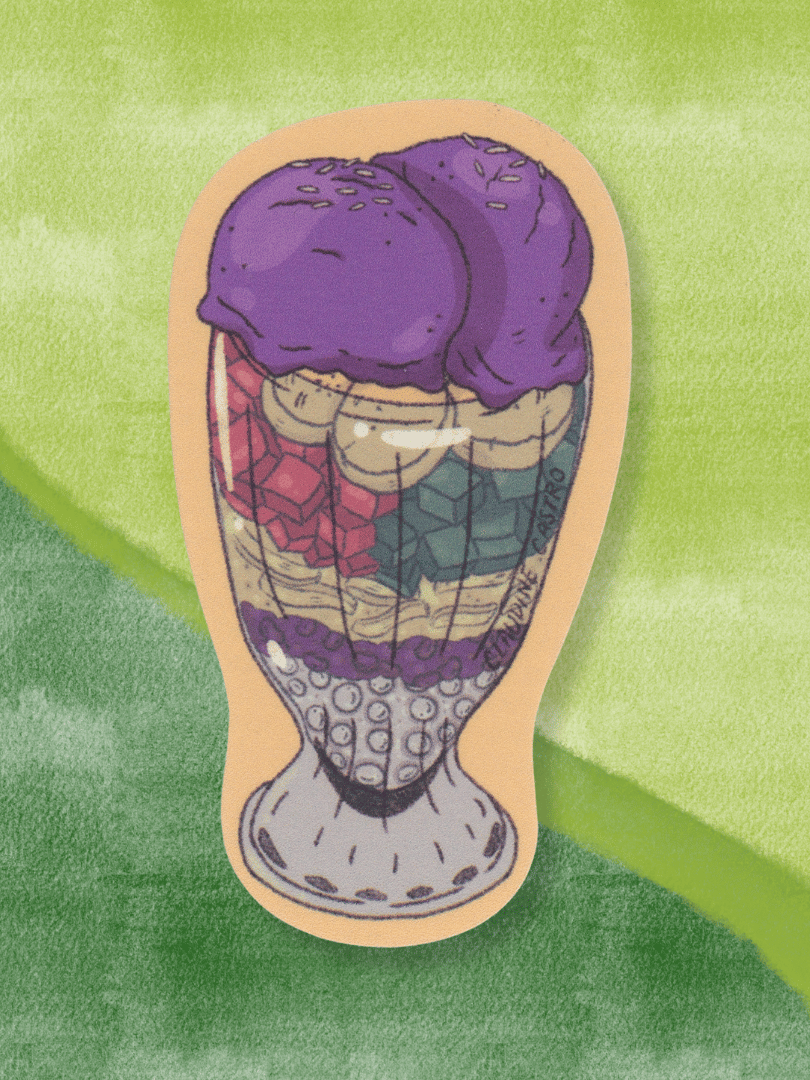 Halo Halo Waterproof Vinyl Sticker product image (1)