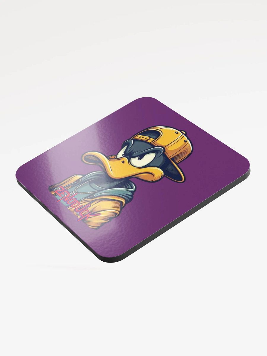Zenoduck Graphic - Gloss Cork Coaster product image (3)