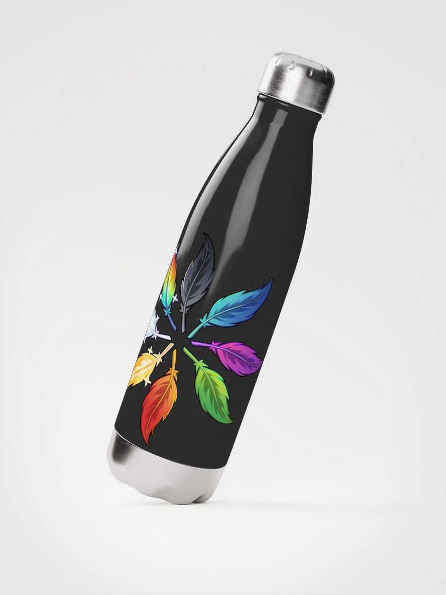 Circle of Feathers Stainless Steel Water Bottle product image (3)