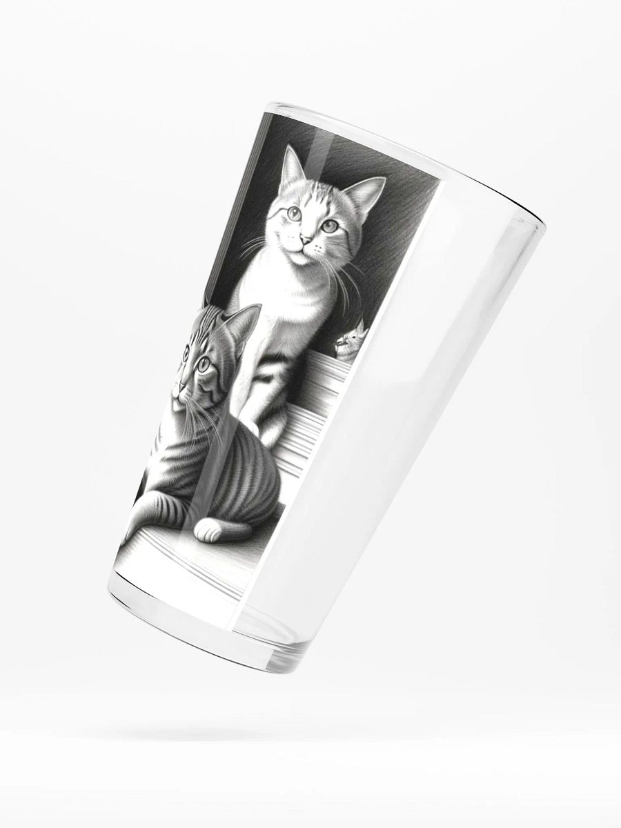 Whiskered Duo Pint Glass product image (5)