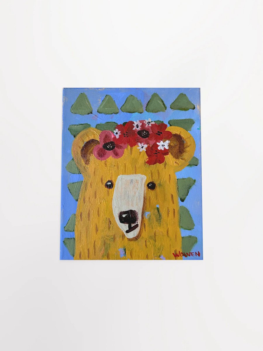 Custom Print: Frolic – The Bear of Playfulness product image (4)