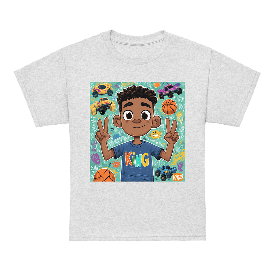 Playful King Youth Tee product image (7)