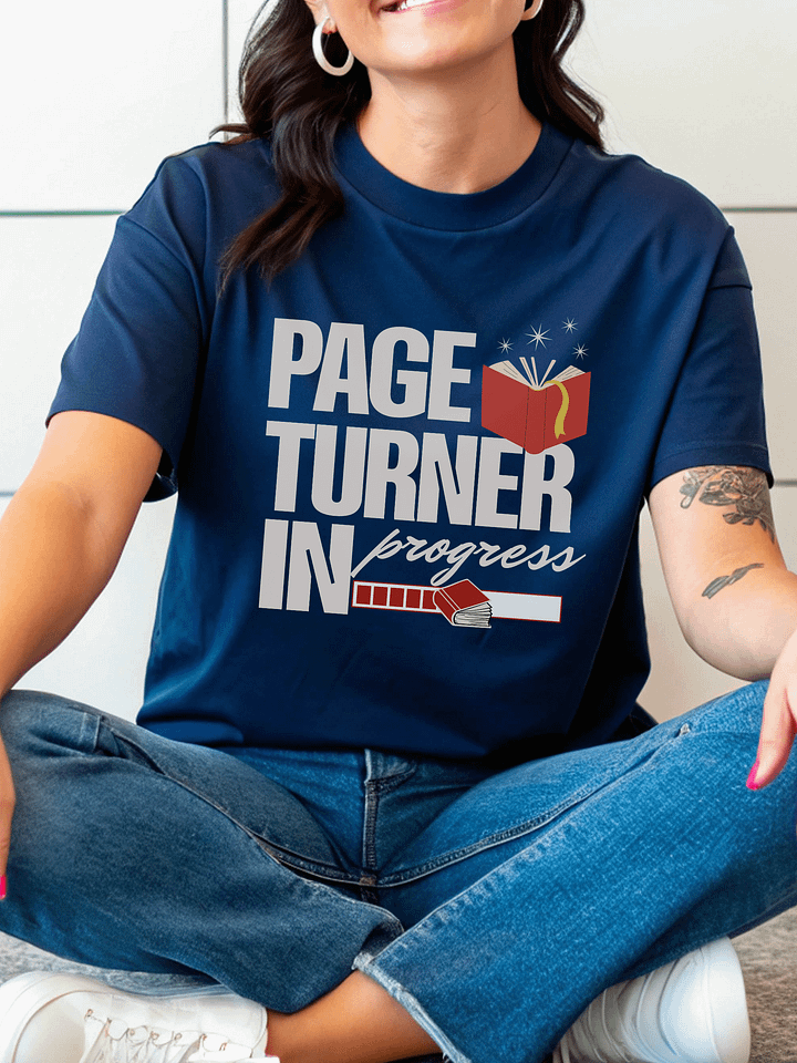 Page Turner In Progress T-Shirt product image (1)