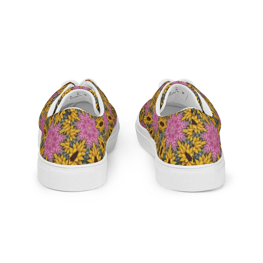 Floral Kaleidoscope Lace-Up Shoes product image (8)