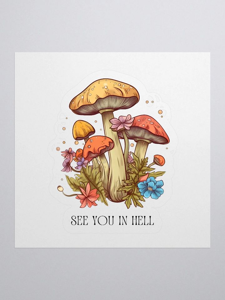 See you in Hell sticker product image (1)