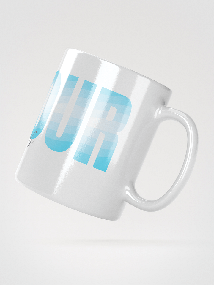 Mug Blanc Bonjour Rires - Cadeau Mug Message Positif product image (2)