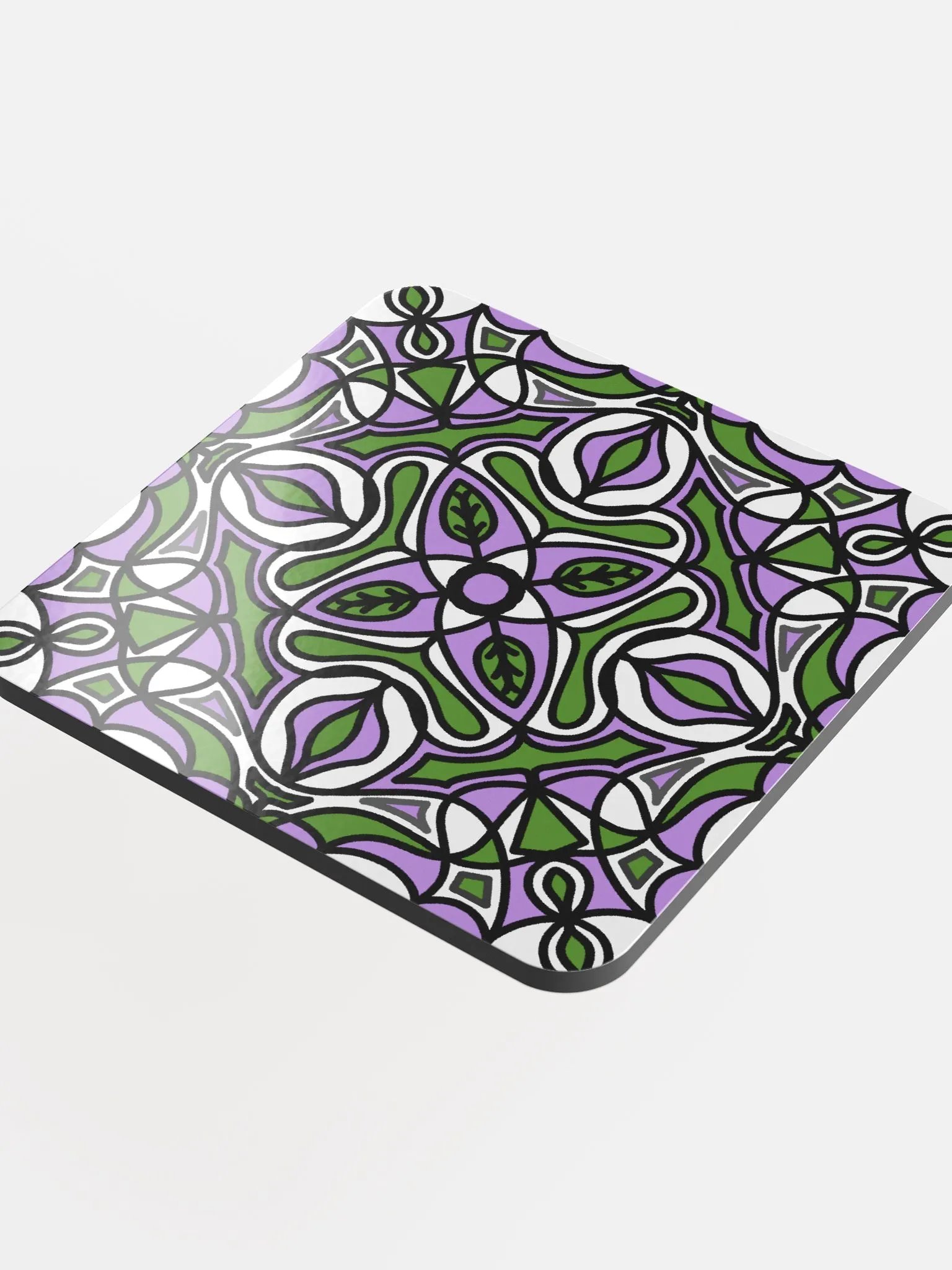 Gender Queer Abstract Coaster product image (4)