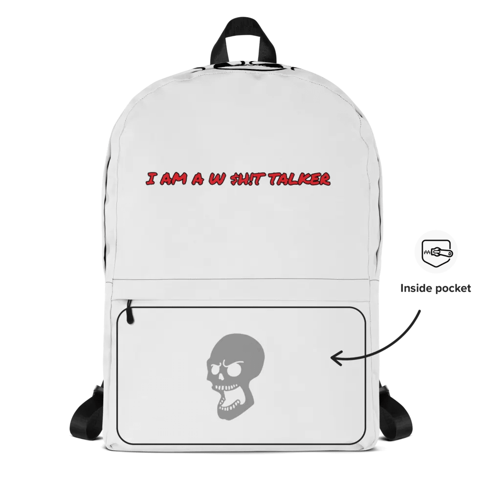 W $H!T TALKER backpack product image (10)