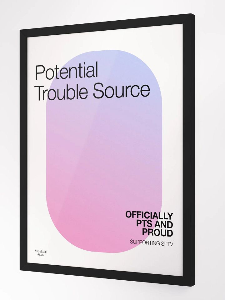 Potential Trouble Source [DUSK] Framed Poster product image (2)