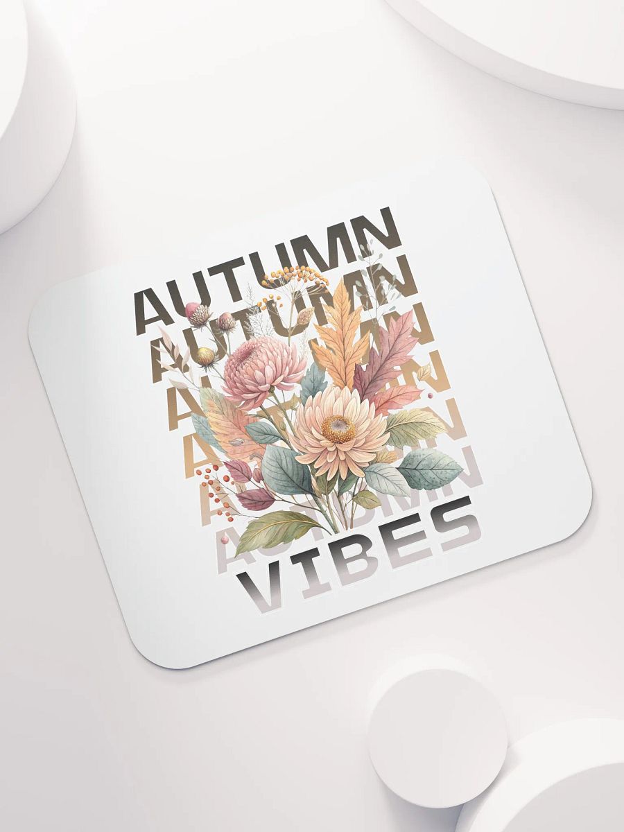Autumn Vibes Boho Flowers Mouse Pad product image (5)