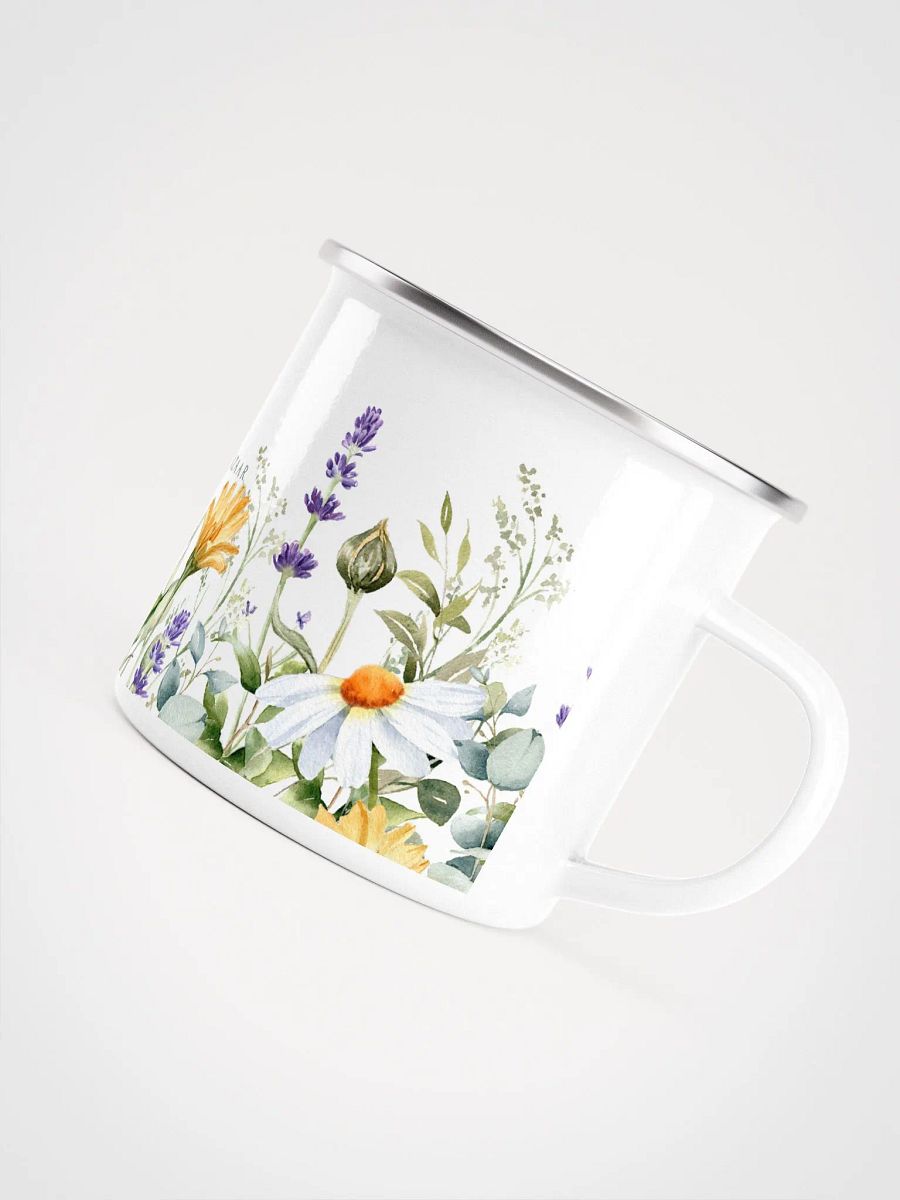 Wild Flowers Enamel Camping Mug product image (5)