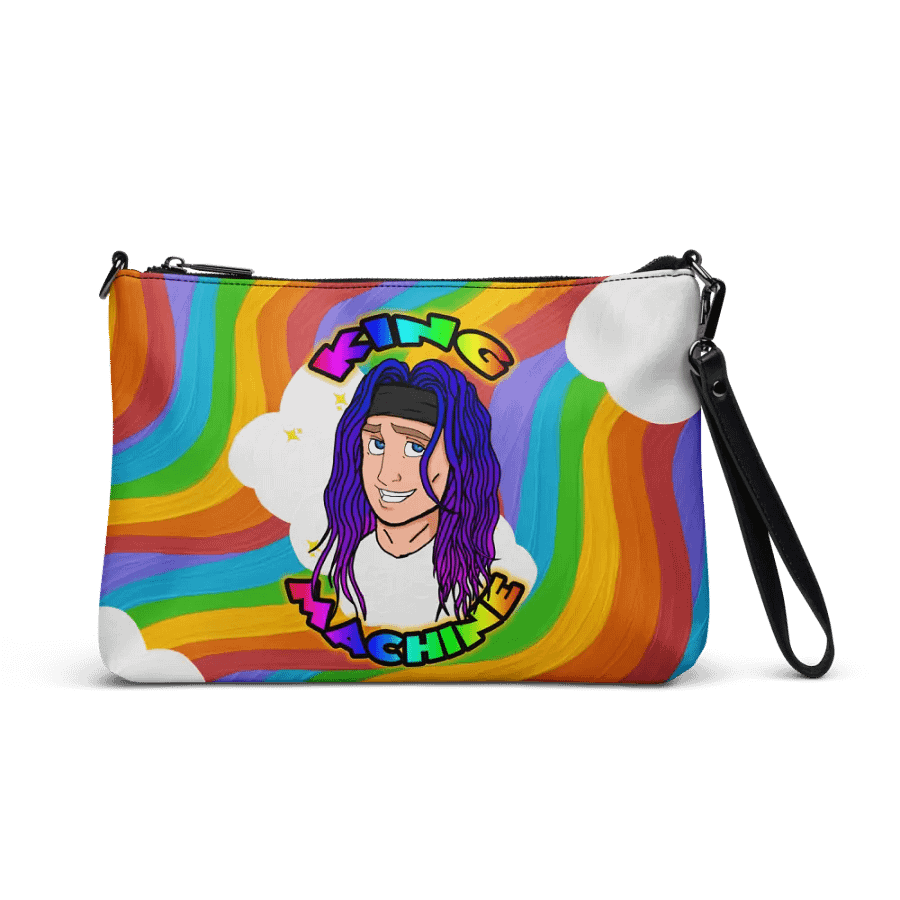 Rainbow King wrist/crossbody clutch make up bag product image (1)