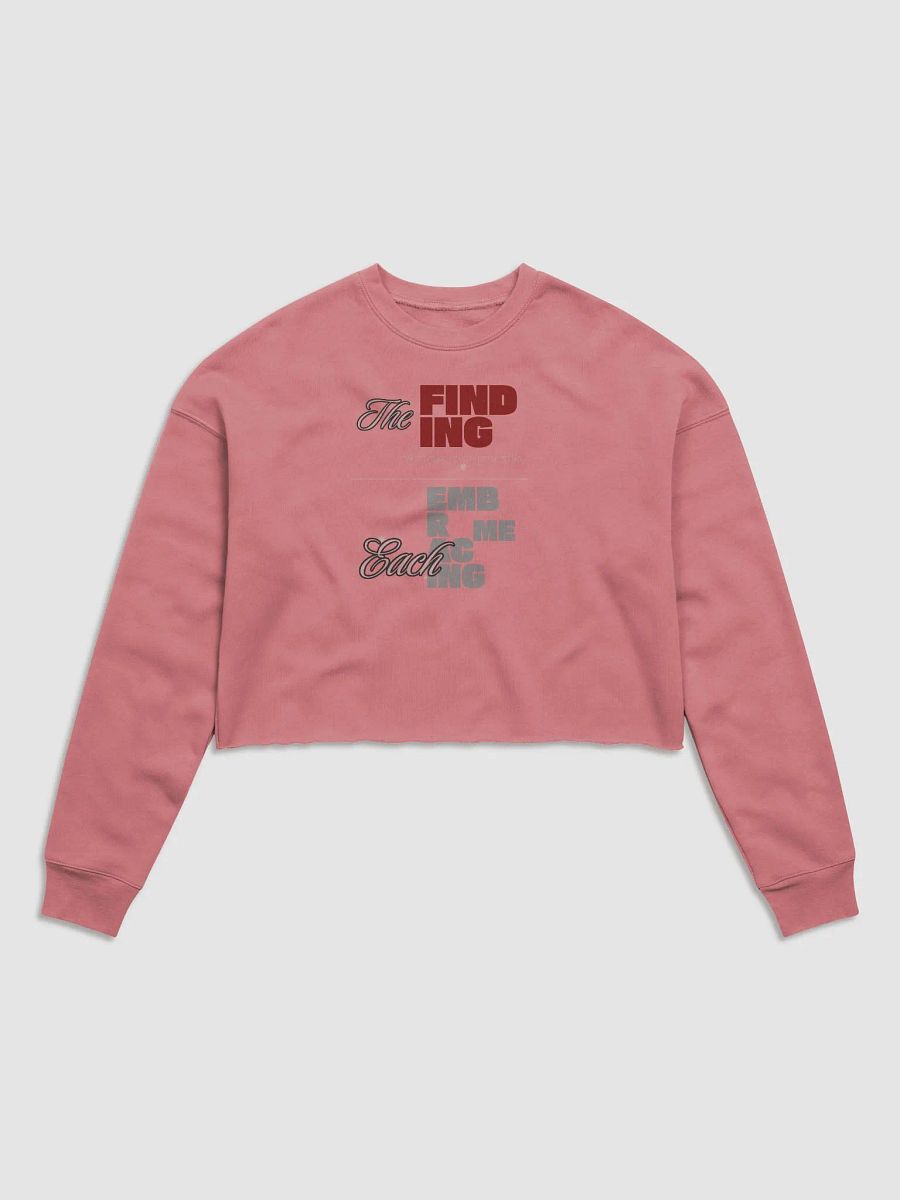 FINDING Each: Women's Cozy Crop Sweatshirt product image (1)