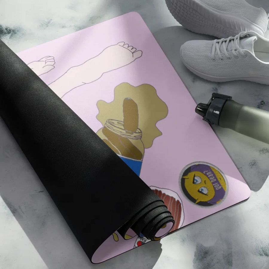 Mr. Ham's Snack Time Daki Yoga Mat product image (4)