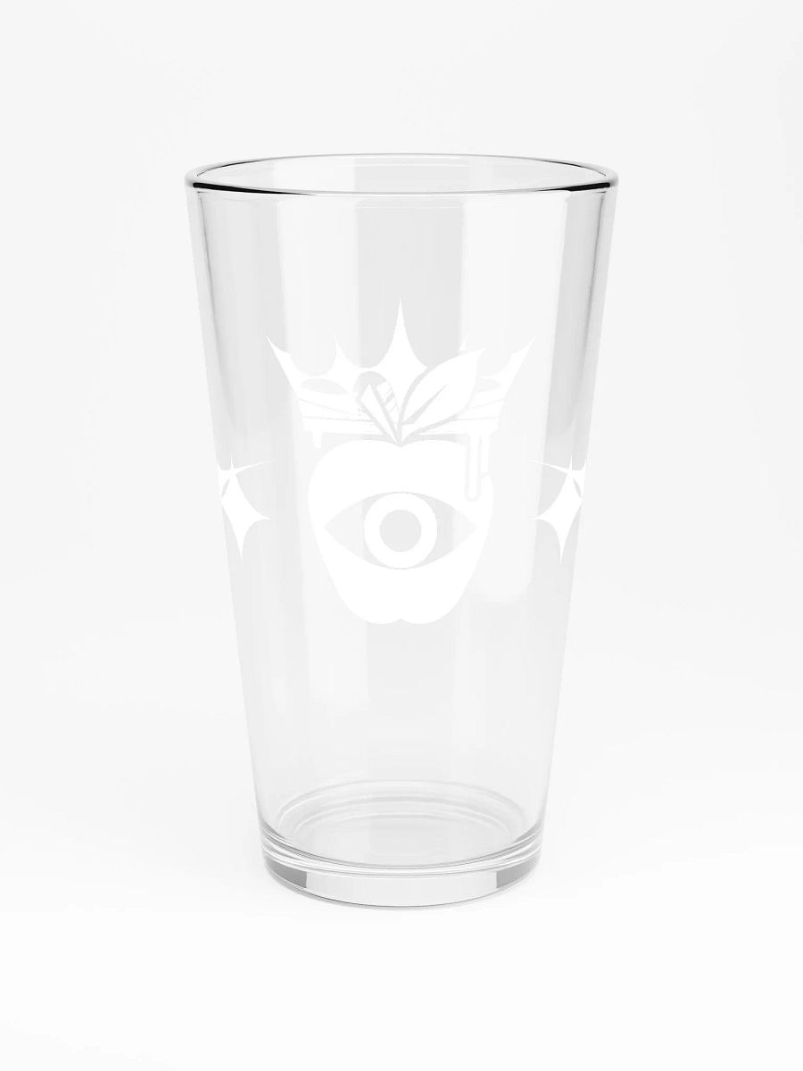 Crowned Apple (White) ✦ Shaker Pint Glass product image (3)
