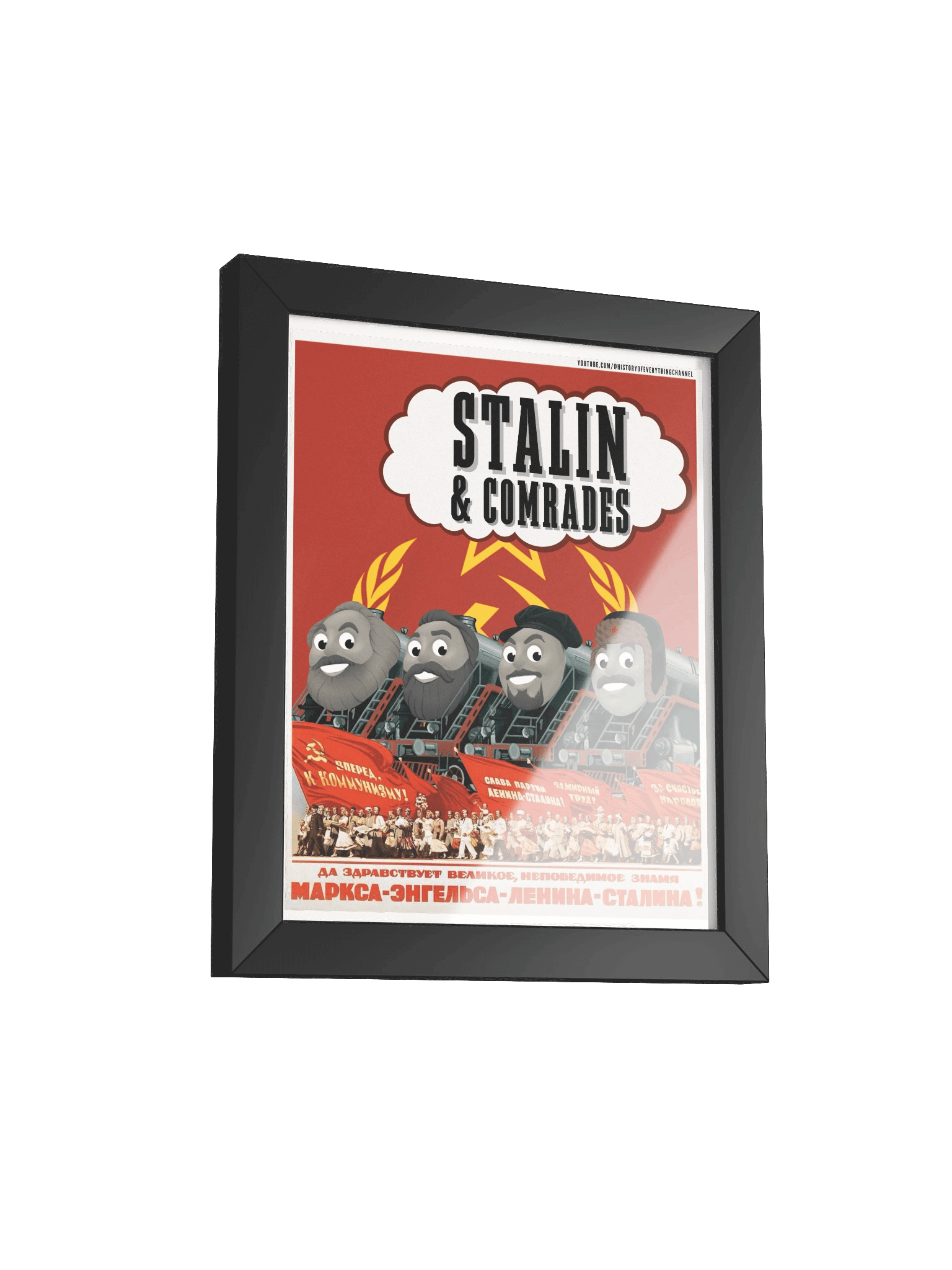 Stalin & Comrades Poster (Framed) product image (2)