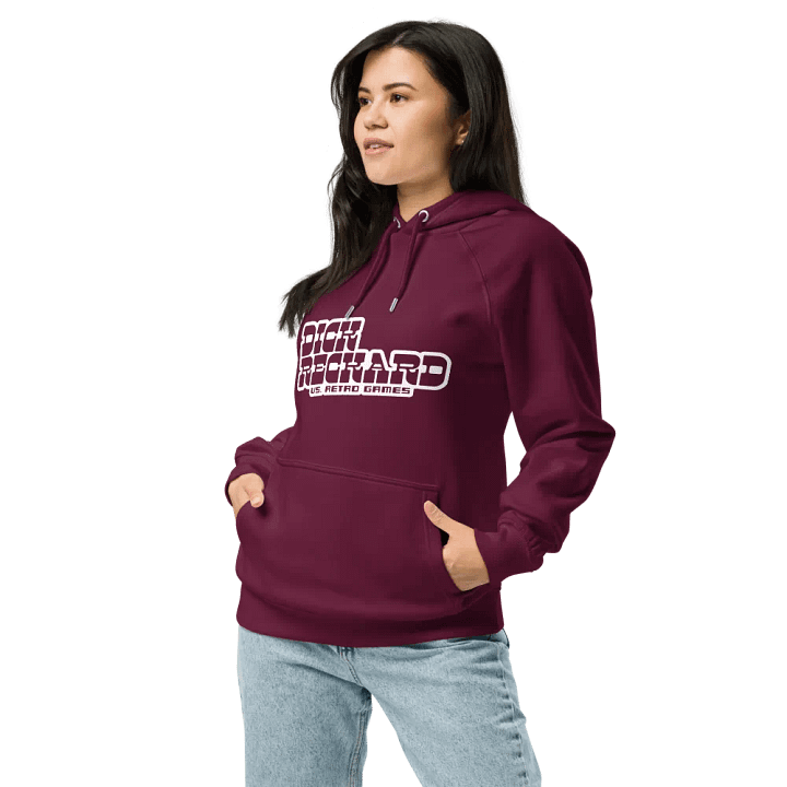 Dick Reckard vs. Retro Games MonoWhite Logo Unisex Hoodie V2 product image (2)