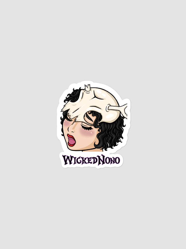 Wicked O Face Kiss Cut Stickers product image (1)