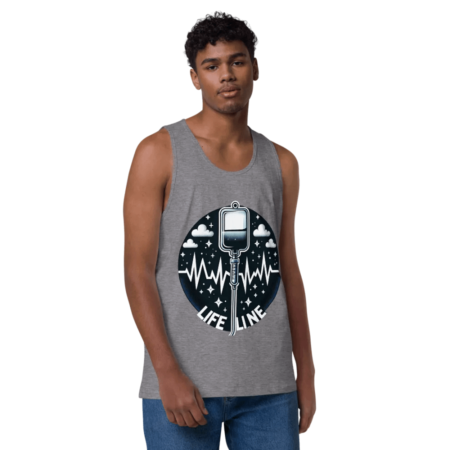 Lifeline EKG Men's Tank Top product image (65)