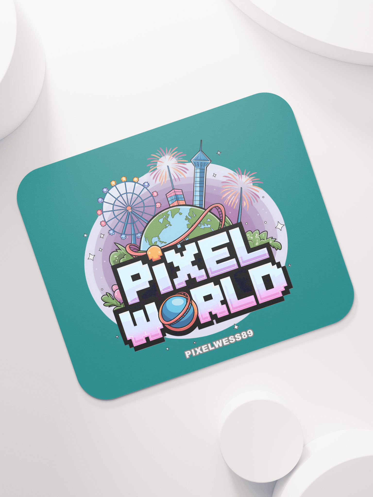 Pixel World - Mouse Pad product image (7)