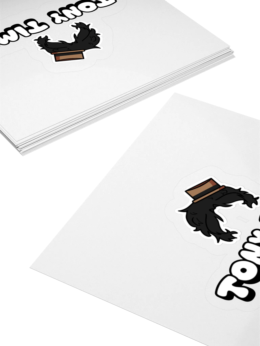 Tony Time Kiss Cut Stickers product image (11)