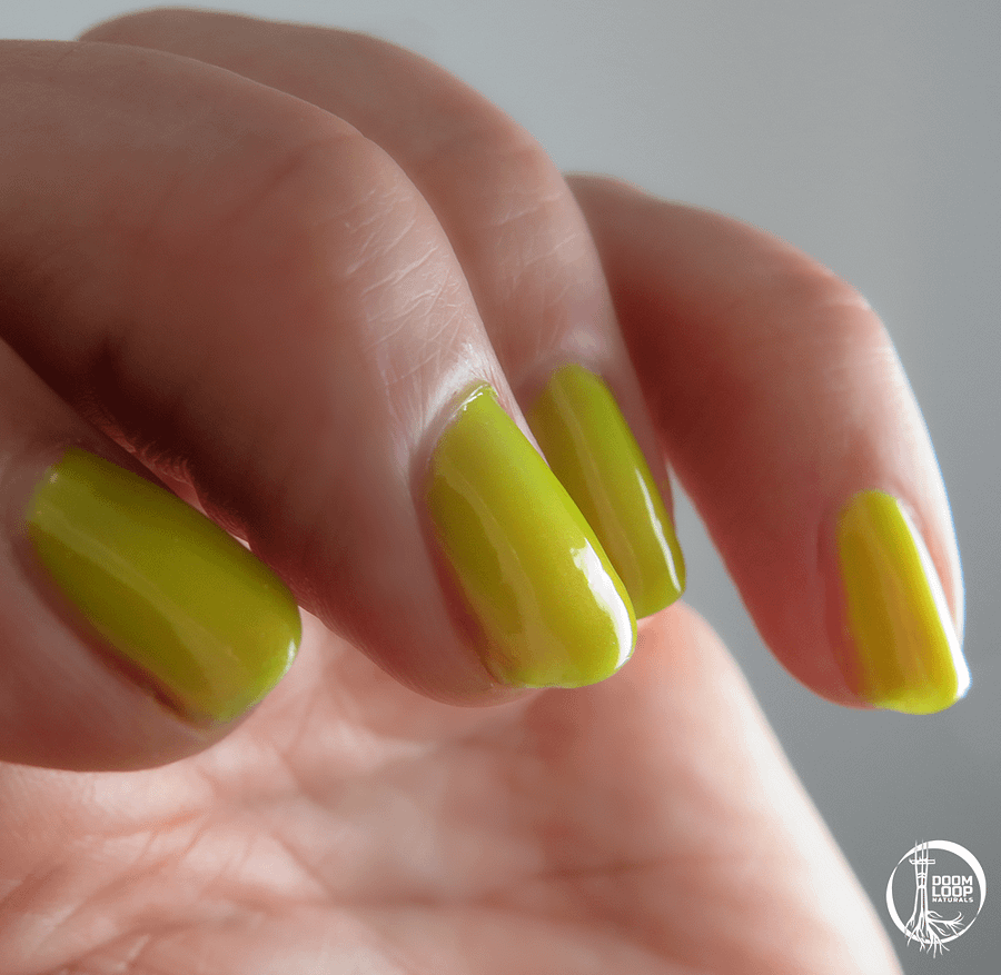 JOY DEFIANT - Neon Yellow Jelly Magnetic Shimmer Polish product image (4)