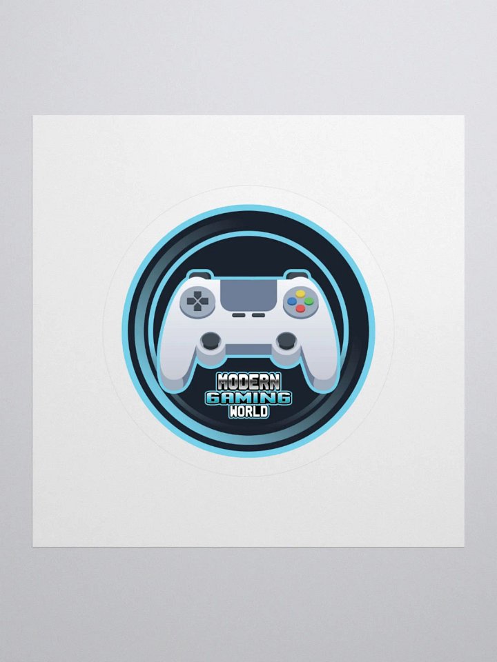 ModernGamingWorld Emblem Kiss Cut Stickers product image (1)