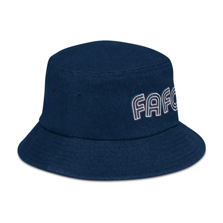 FAFO denim bucket hat product image (23)