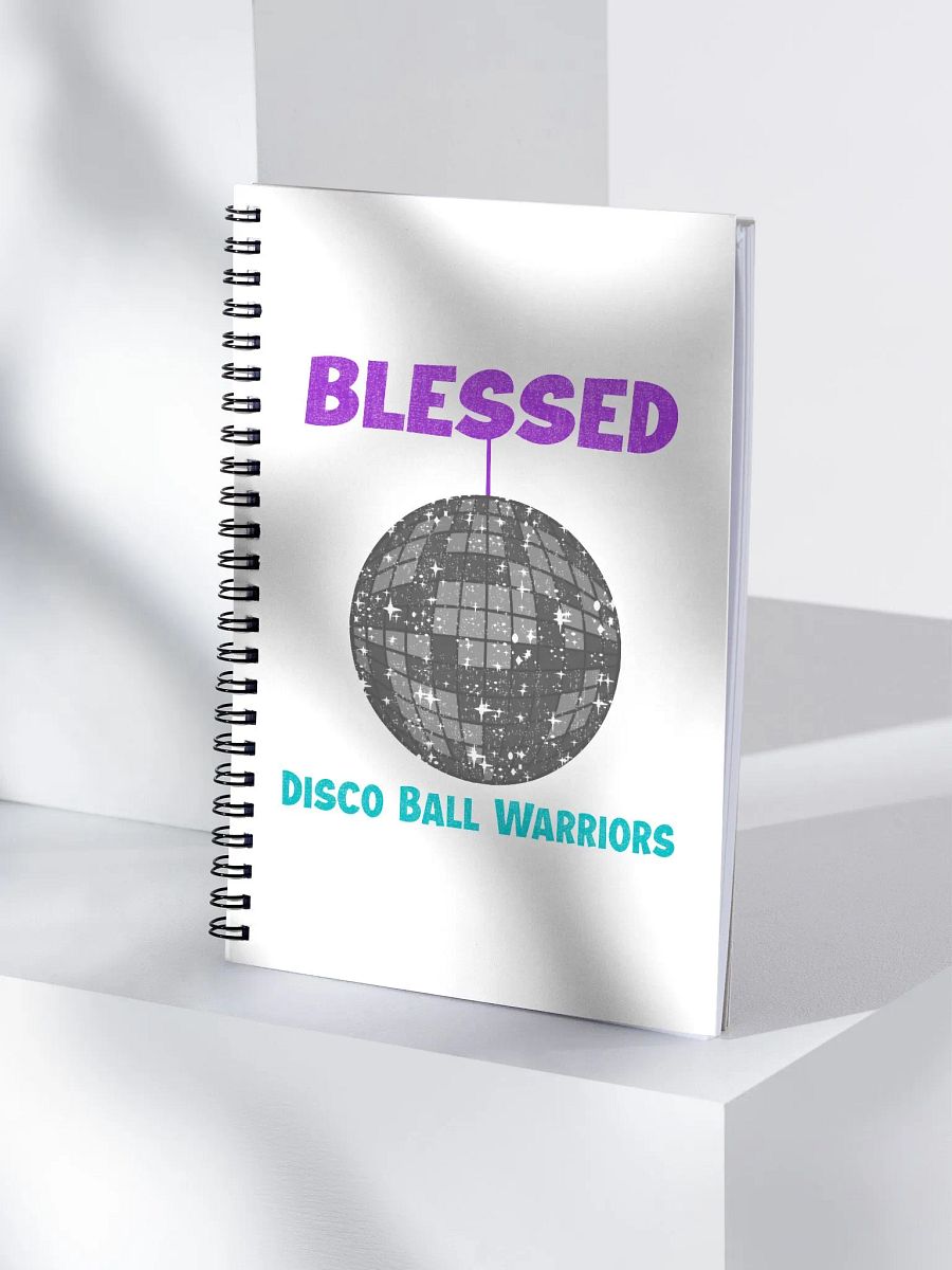 Blessed Disco Ball Warriors Notebook product image (4)