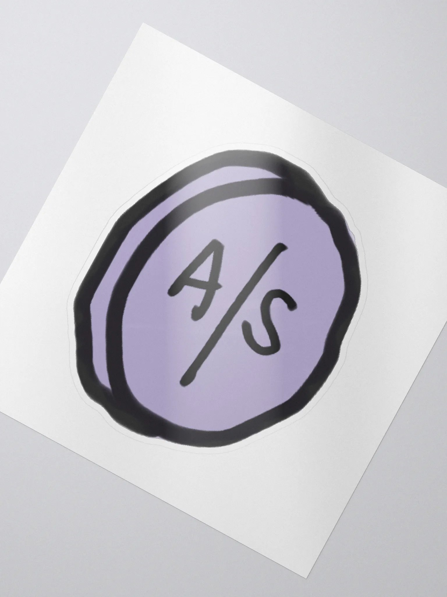 AS Initials (Gen 1) Sticker product image (2)