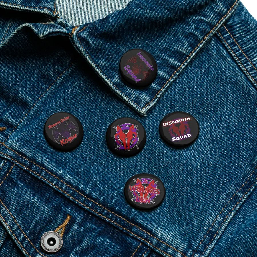 Rogue Squad Button Pins Set product image (12)