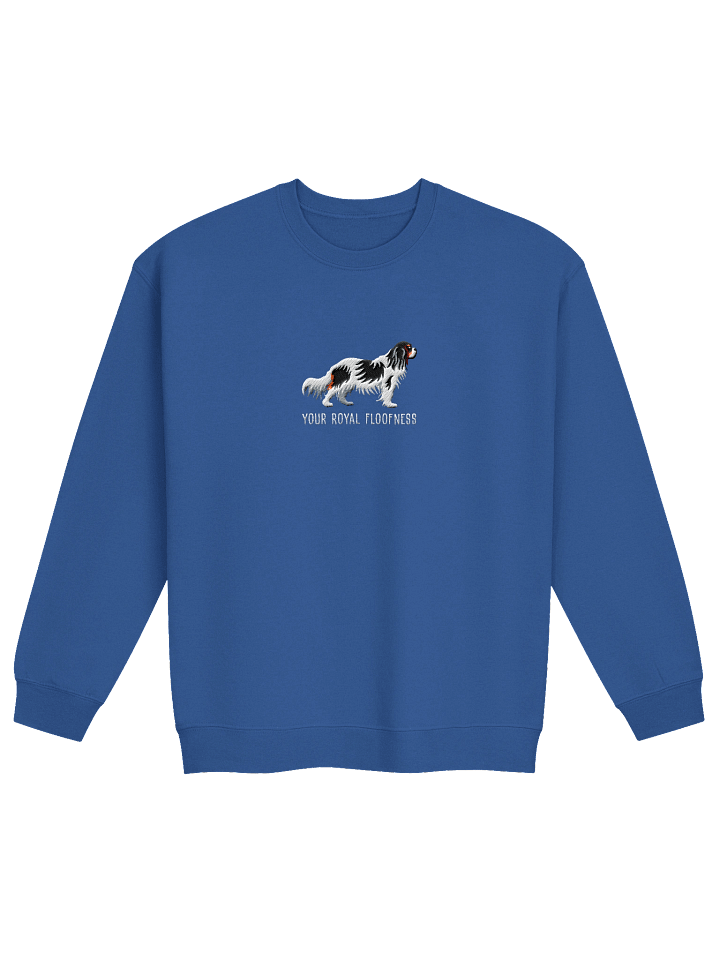 Your Royal Floofness Sweatshirt (Embroidered) of a Cavalier King Charles Spaniel(Tricolor) product image (9)