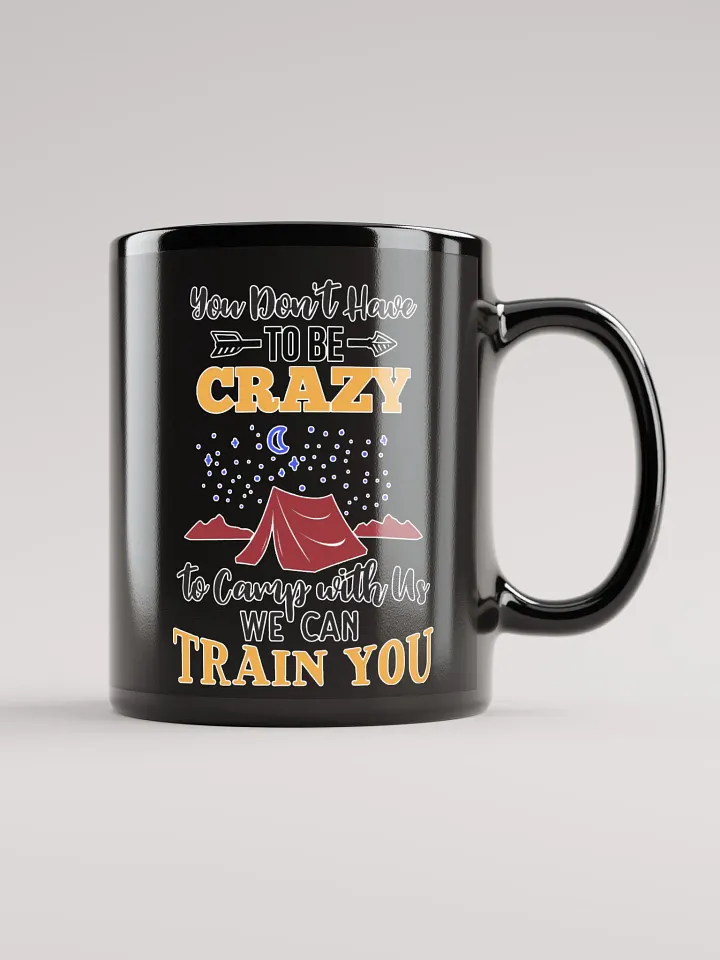 Crazy Camping Training Mug product image (1)