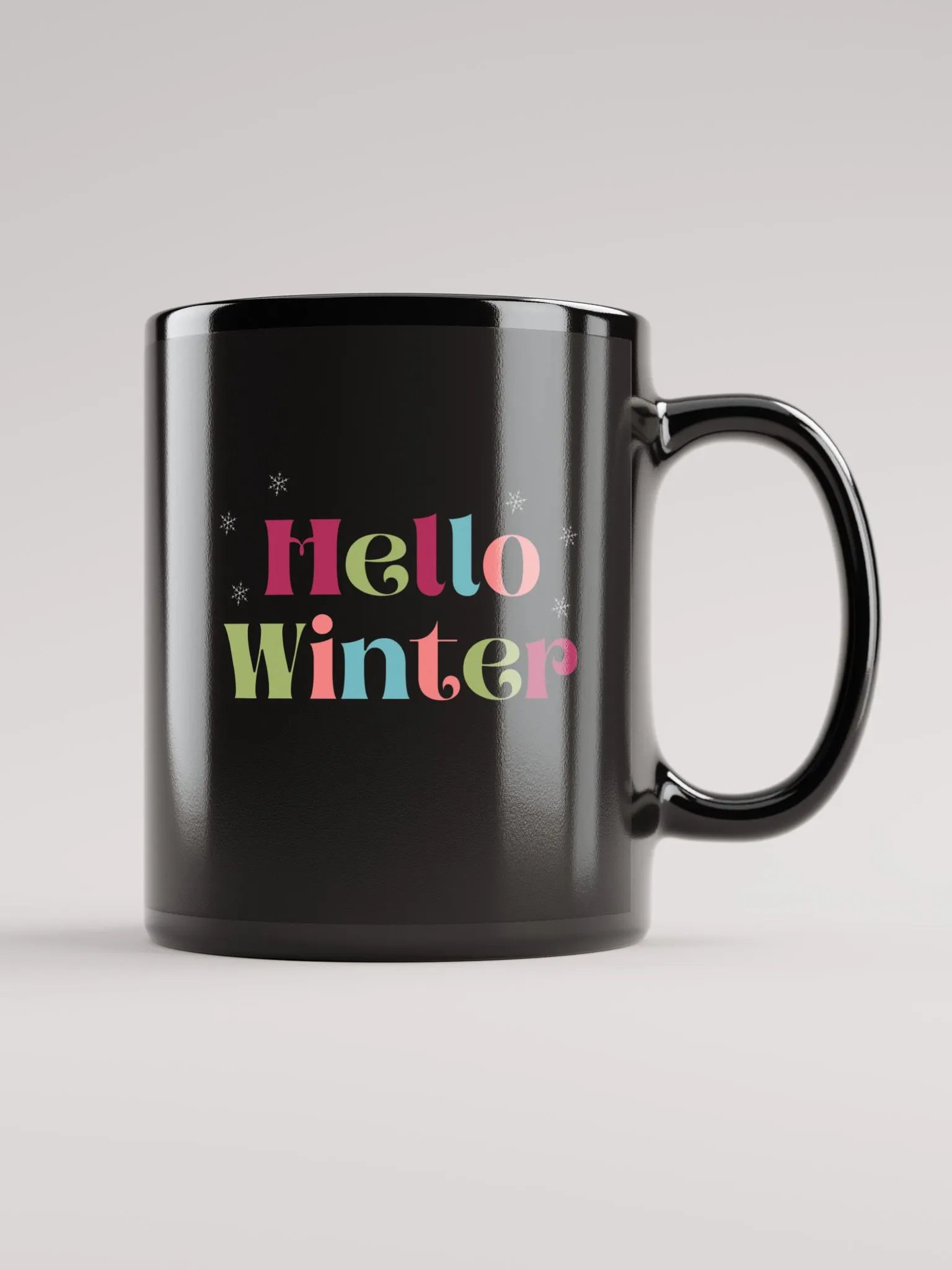 Hello Winter Colorful Mug product image (1)