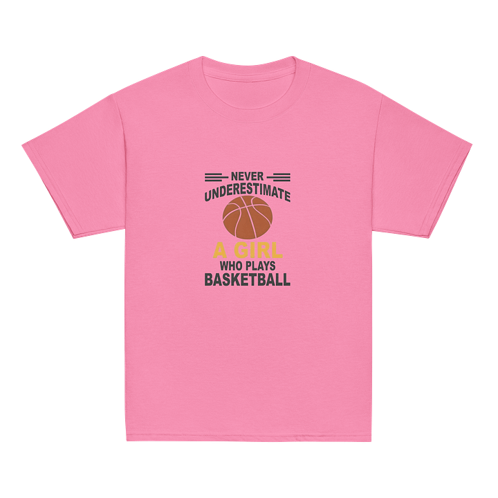 Kids T-Shirt Girl Basketball Graphic product image (2)